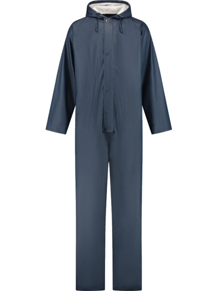 Huismerk Navy Regenoverall PU