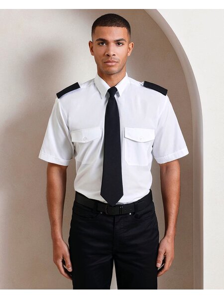 PR212 Piloten Overhemd Korte Mouwen