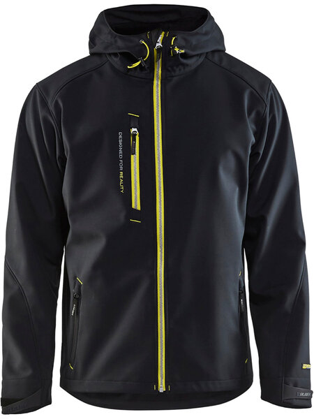 Blaklader Softshell jas 4949 met capuchon