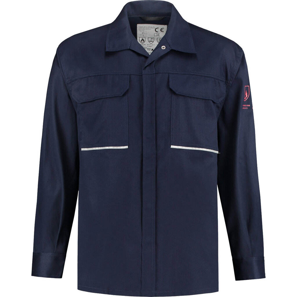 Huismerk Blouse vlamvertragend antistatisch