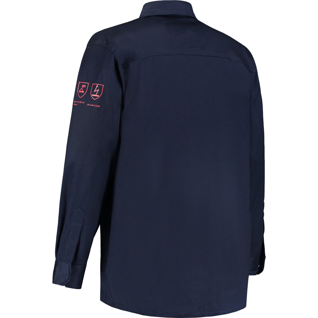 Huismerk Blouse vlamvertragend antistatisch