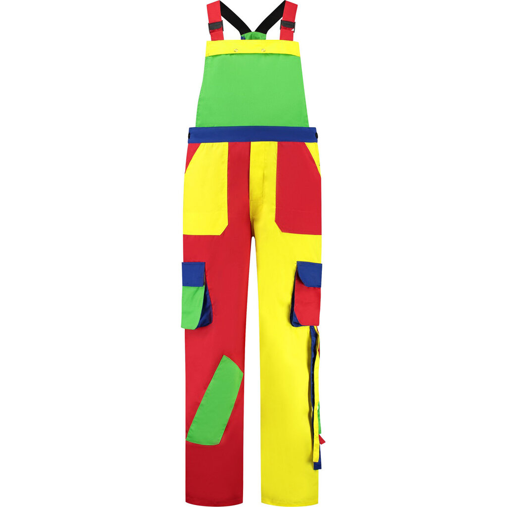 Huismerk Tuinbroek 4-kleurig polyester/katoen