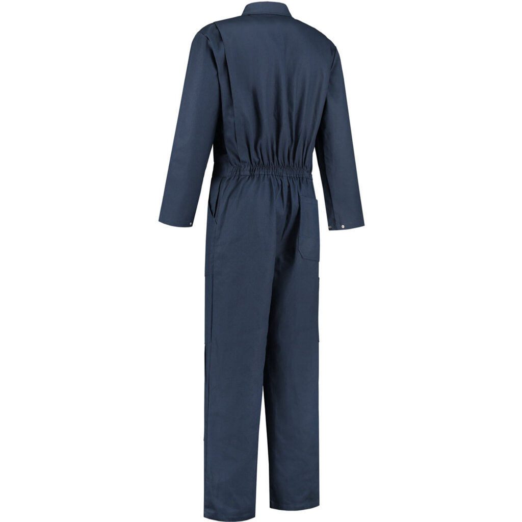 Huismerk Overall met kniezakken - 100% katoen navy