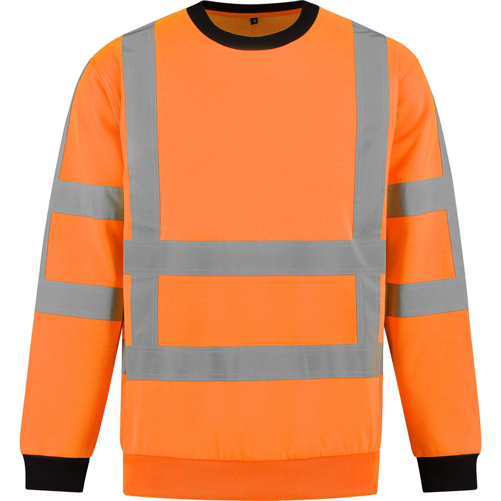 Huismerk Sweater RWS met zwarte manchetten
