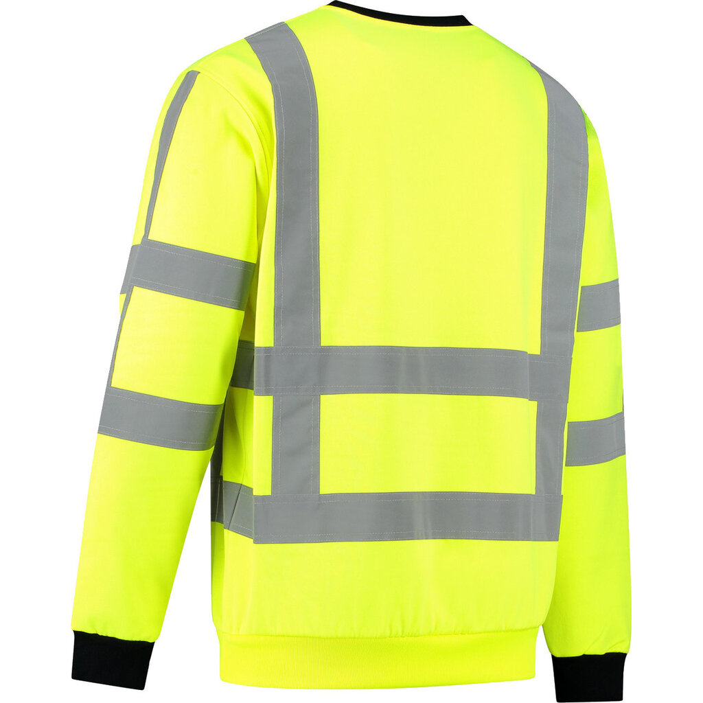 Huismerk Sweater RWS met zwarte manchetten