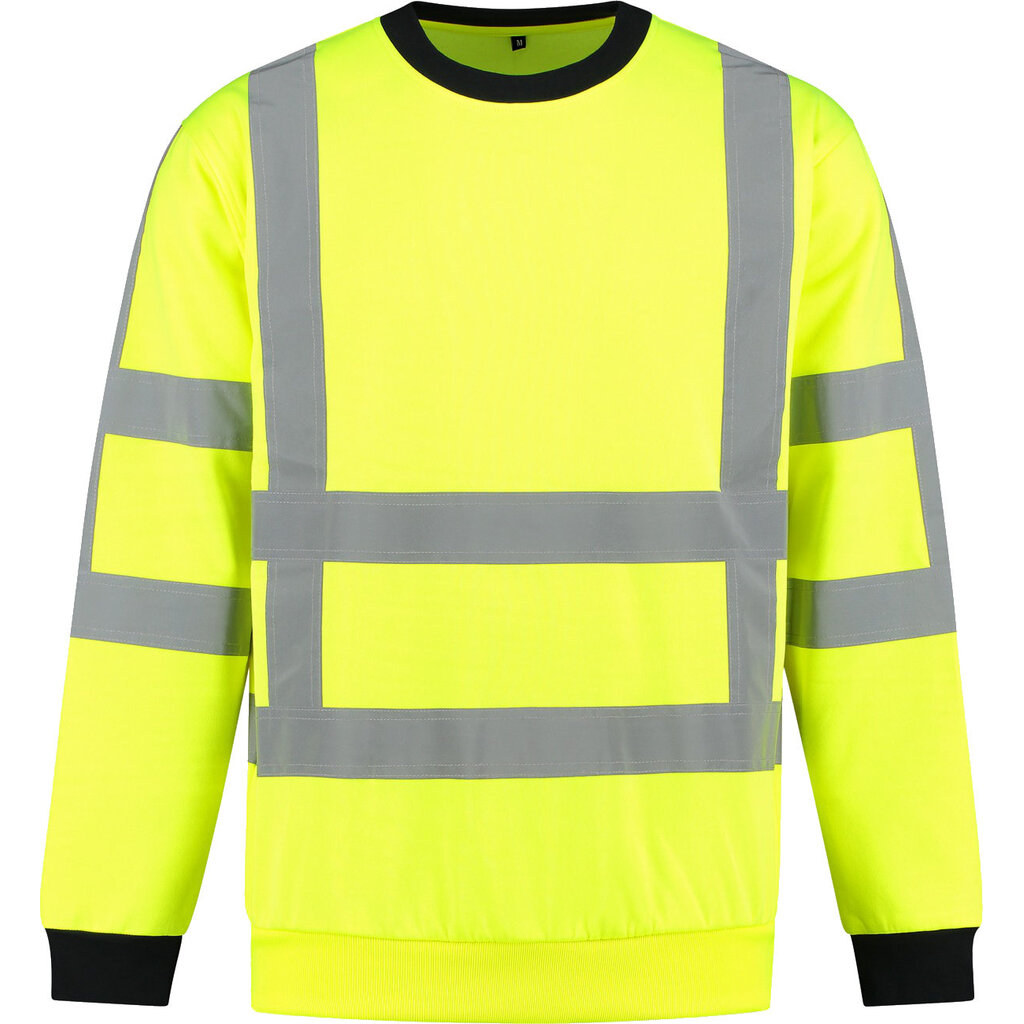 Huismerk Sweater RWS met zwarte manchetten