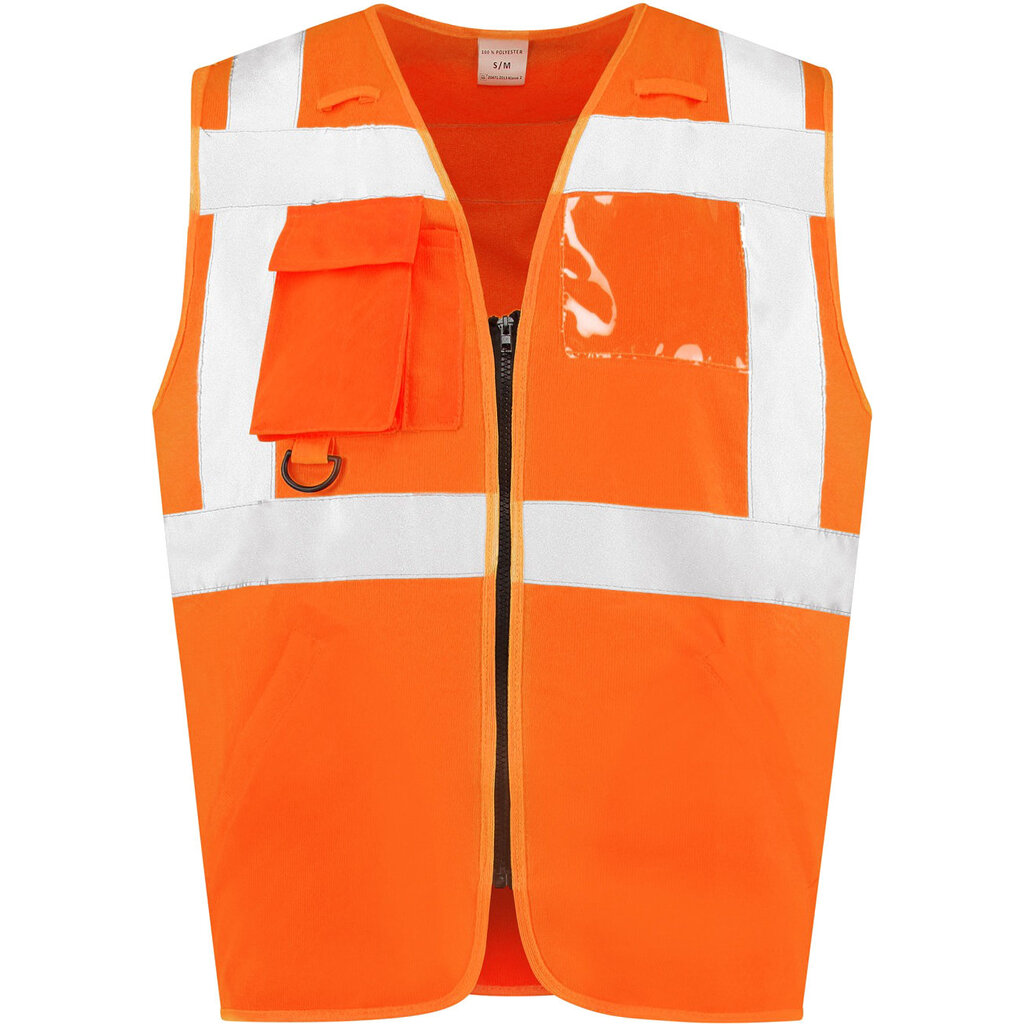 Huismerk Veiligheidsvest met rits RWS - 100% polyester