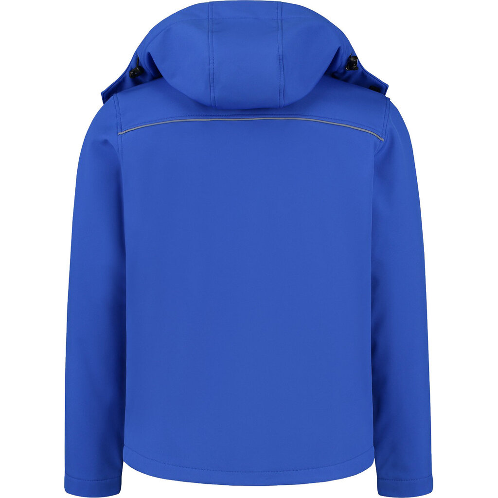 Huismerk Softshelljas basic met capuchon