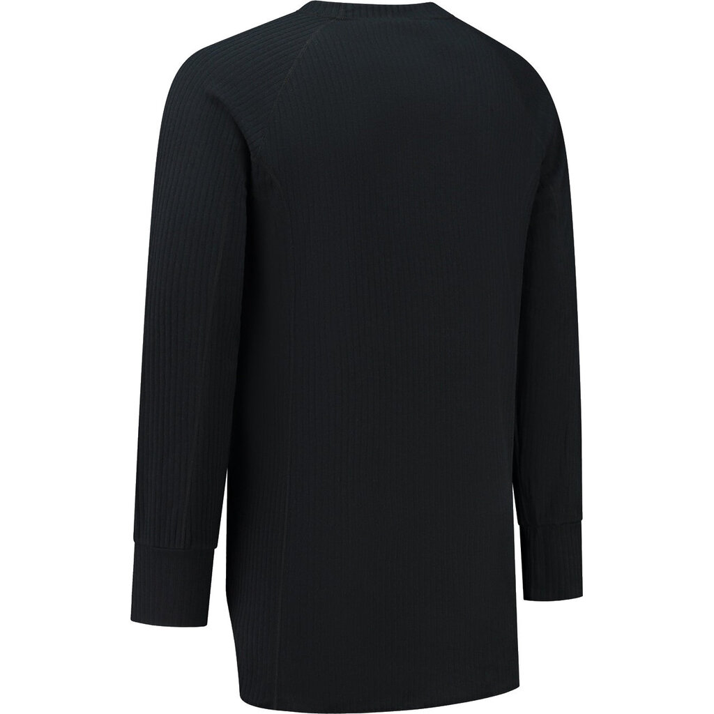 Huismerk Longsleeve thermoshirt Zwart