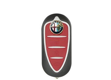 Alfa Romeo Housse de protection clé Rouge 