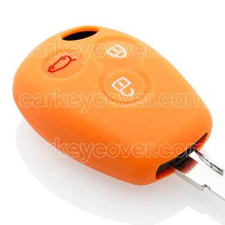 TBU car® Car key Cover for Renault - Orange