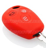 TBU car TBU car Cover chiavi auto compatibile con Renault - Copertura protettiva - Custodia Protettiva in Silicone - Rosso