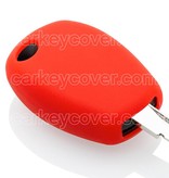 TBU car TBU car Cover chiavi auto compatibile con Renault - Copertura protettiva - Custodia Protettiva in Silicone - Rosso