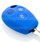 TBU car TBU car Funda Carcasa llave compatible con Renault - Funda de Silicona - Cover de Llave Coche - Azul