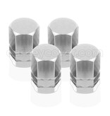 Tire valve caps (universal) - Silver