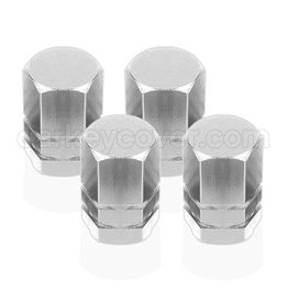 Tire valve caps - Silver (universal)