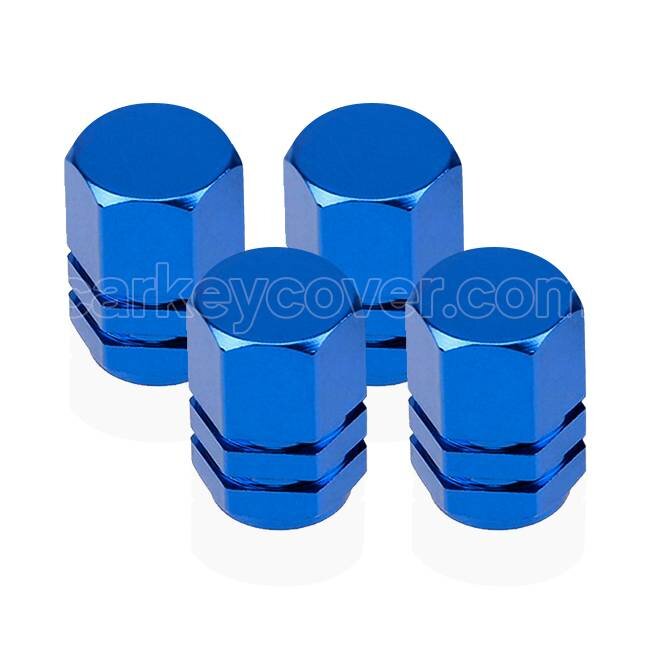 Tire valve caps - Blue (universal)