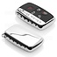 Cover chiavi auto compatibile con Range Rover - Copertura protettiva - Custodia Protettiva in TPU - Cromo argento