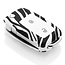 Capa para chave do carro compatível com Seat - Capa Protetora de Chave Remota de Silicone - Tampa Remota FOB - Zebra