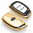 Capa para chave do carro compatível com Hyundai - Capa Protetora de Chave Remota de TPU - Tampa Remota FOB - Ouro
