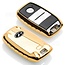 Capa para chave do carro compatível com Hyundai - Capa Protetora de Chave Remota de TPU - Tampa Remota FOB - Ouro
