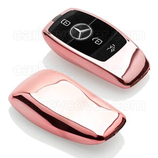 TBU car® Mercedes Funda Carcasa llave - Oro rosa