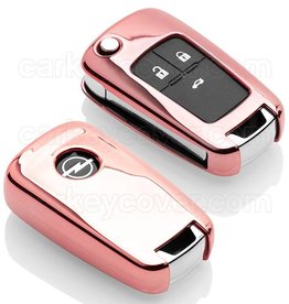 TBU car Opel Capa TPU Chave - Rosa ouro