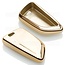 Sleutel cover compatibel met BMW - TPU sleutel hoesje / beschermhoesje autosleutel - Goud