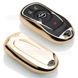 TBU car® Opel Capa TPU Chave - Ouro