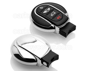 SING F LTD Car Key Cover Chrome Red TPU Button Key Fob Case SING F LTD Car Key Cover Chrome Red TPU Button Key Fob Case