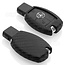 TBU car Sleutel cover compatibel met Mercedes - Silicone sleutelhoesje - beschermhoesje autosleutel - Carbon