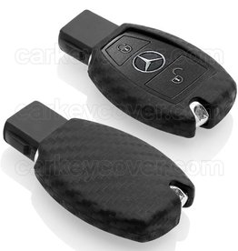 TBU car Mercedes Car key cover - Carbon