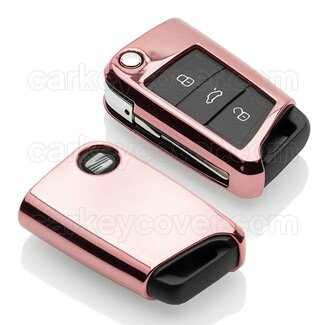 TBU car® Seat Capa TPU Chave - Rosa ouro