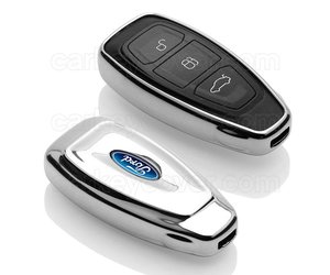 Hyundai Schlüssel Hülle Silber Chrom 