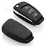 Funda Carcasa llave compatible con Audi - Funda de Silicona - Cover de Llave Coche - Carbon