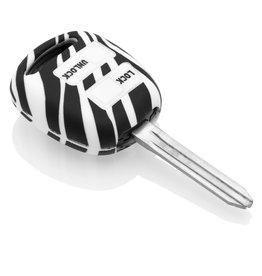 TBU car Toyota Capa Silicone Chave - Zebra