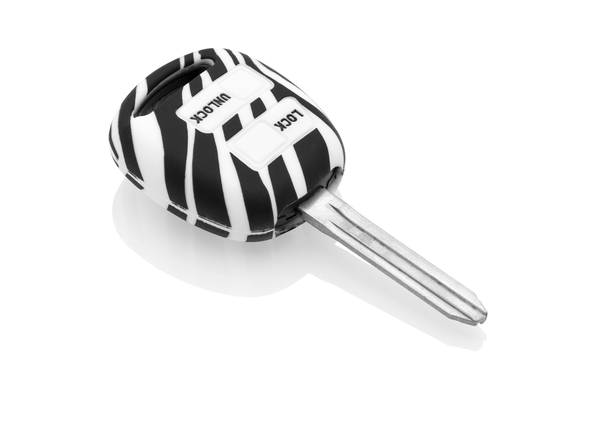 Toyota Car key cover Zebra