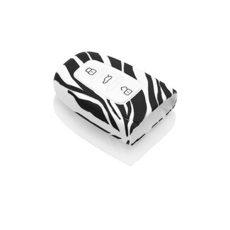 TBU car® Audi Funda Carcasa llave - Cebra