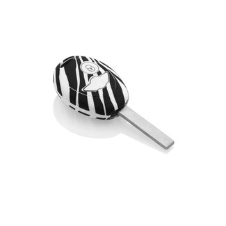 TBU car® Mini Capa Silicone Chave - Zebra