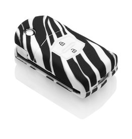 TBU car Mazda Capa Silicone Chave - Zebra