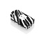 Capa para chave do carro compatível com Mazda - Capa Protetora de Chave Remota de Silicone - Tampa Remota FOB - Zebra