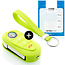 Capa para chave do carro compatível com Alfa Romeo - Capa Protetora de Chave Remota de Silicone - Tampa Remota FOB - Verde lima