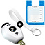 Cover chiavi auto compatibile con BMW - Copertura protettiva - Custodia Protettiva in Silicone - Bianco