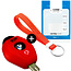 Capa para chave do carro compatível com BMW - Capa Protetora de Chave Remota de Silicone - Tampa Remota FOB - Vermelho
