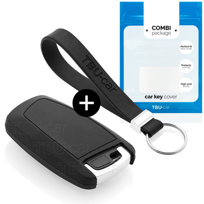 Funda Carcasa llave compatible con BMW - Funda de Silicona - Cover de Llave Coche - Negro