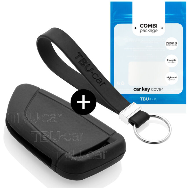 Funda Carcasa llave compatible con BMW - Funda de Silicona - Cover de Llave Coche - Negro