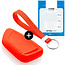 Funda Carcasa llave compatible con BMW - Funda de Silicona - Cover de Llave Coche - Rojo