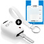 Funda Carcasa llave compatible con BMW - Funda de Silicona - Cover de Llave Coche - Blanco