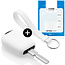 Funda Carcasa llave compatible con BMW - Funda de Silicona - Cover de Llave Coche - Blanco