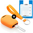 Funda Carcasa llave compatible con BMW - Funda de Silicona - Cover de Llave Coche - Naranja